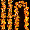 Lighted Fall Leaf Garland