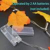Lighted Fall Leaf Garland