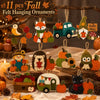 Felt Fall Hanging Ornaments
