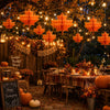 Autumn Maple Leaf Honeycomb Centerpiece