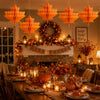 Autumn Maple Leaf Honeycomb Centerpiece