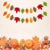 Felt Maple Leaf Wreath Banner