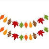 Felt Maple Leaf Wreath Banner
