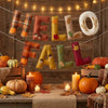 Autumn Harvest Felt Bunting Garland