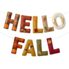 Autumn Harvest Felt Bunting Garland
