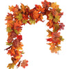 Artificial Fall Maple Leaf Garland