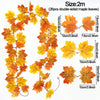 Artificial Autumn Maple Leaf Garland
