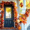 Artificial Autumn Maple Leaf Garland