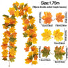 Artificial Autumn Maple Leaf Garland