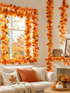 Artificial Fall Maple Leaf Garland