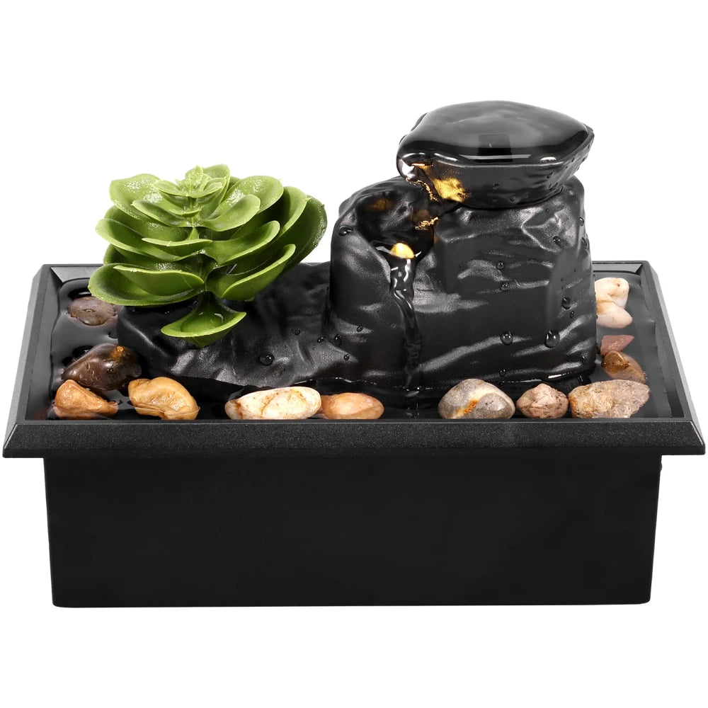 Tabletop Waterfall Fountain Ornament