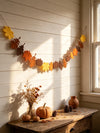 Fall Leaf Garland Wall Hanging