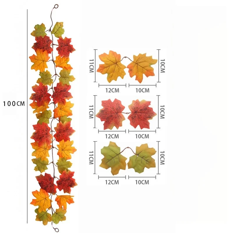 Fall Maple Leaf Garland