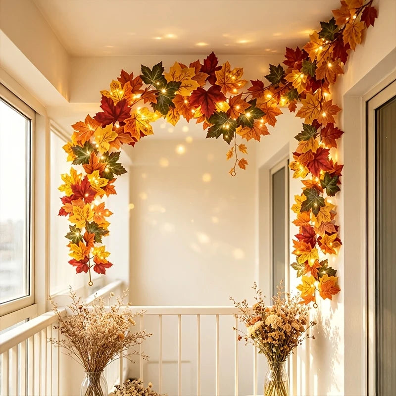 Fall Maple Leaf Garland