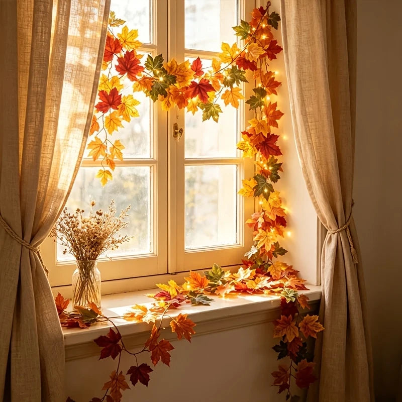 Fall Maple Leaf Garland