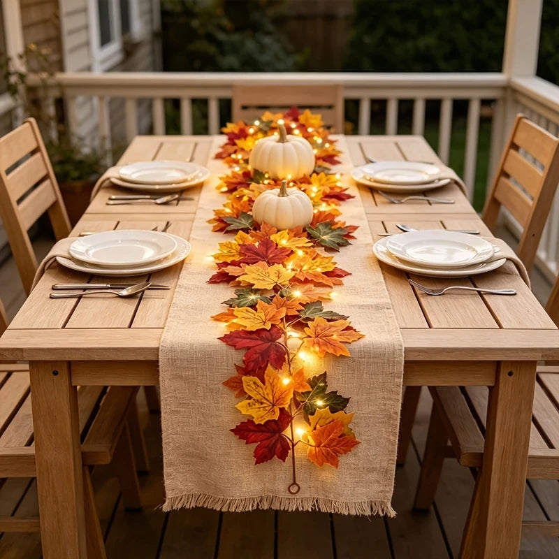 Fall Maple Leaf Garland